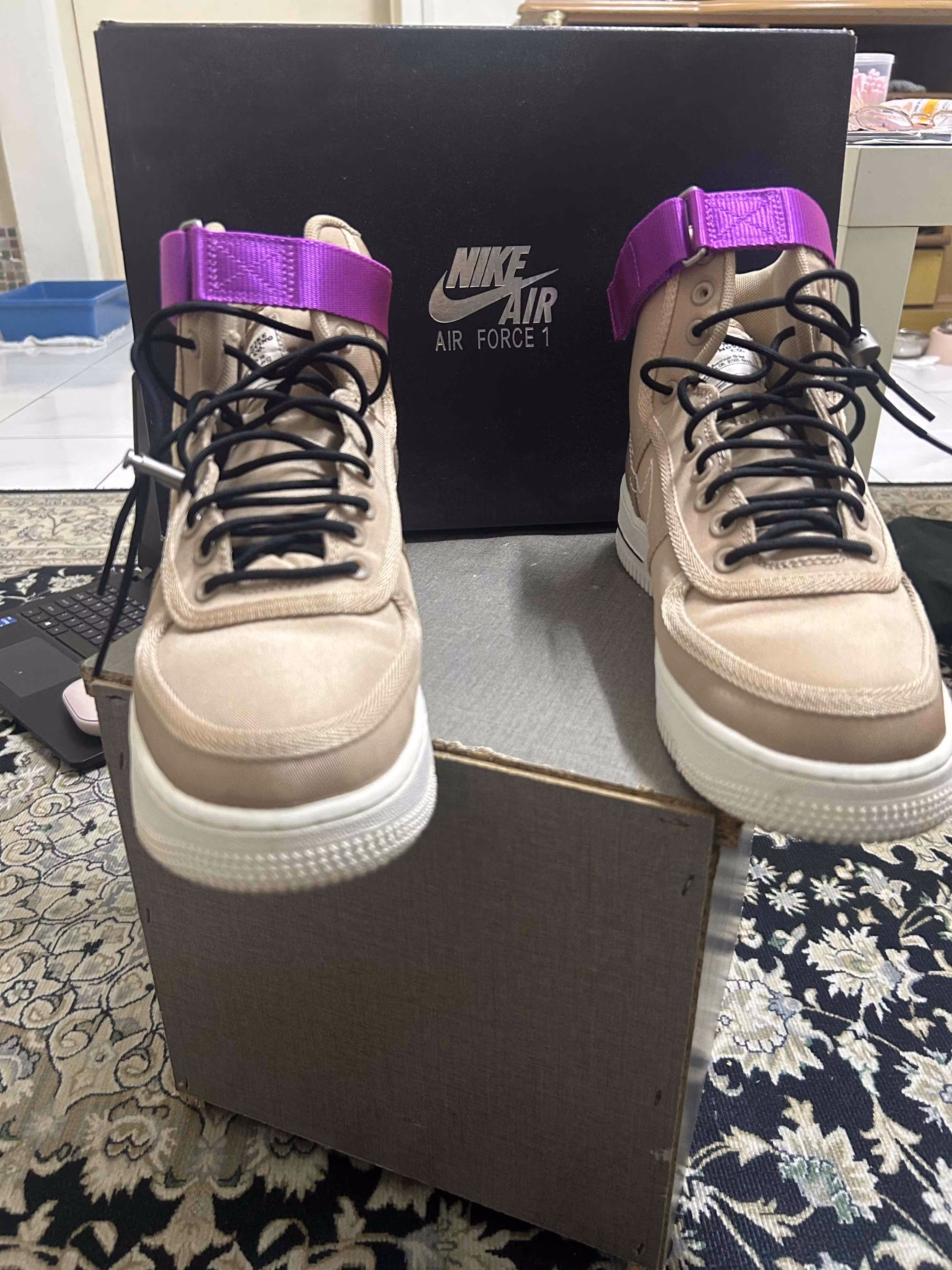 Nike Air Force 1 High Moving Company Collection 'Beige' DV0790-200 Nike Air Force 1 High Moving Company Collection 'Beige' DV0790-200